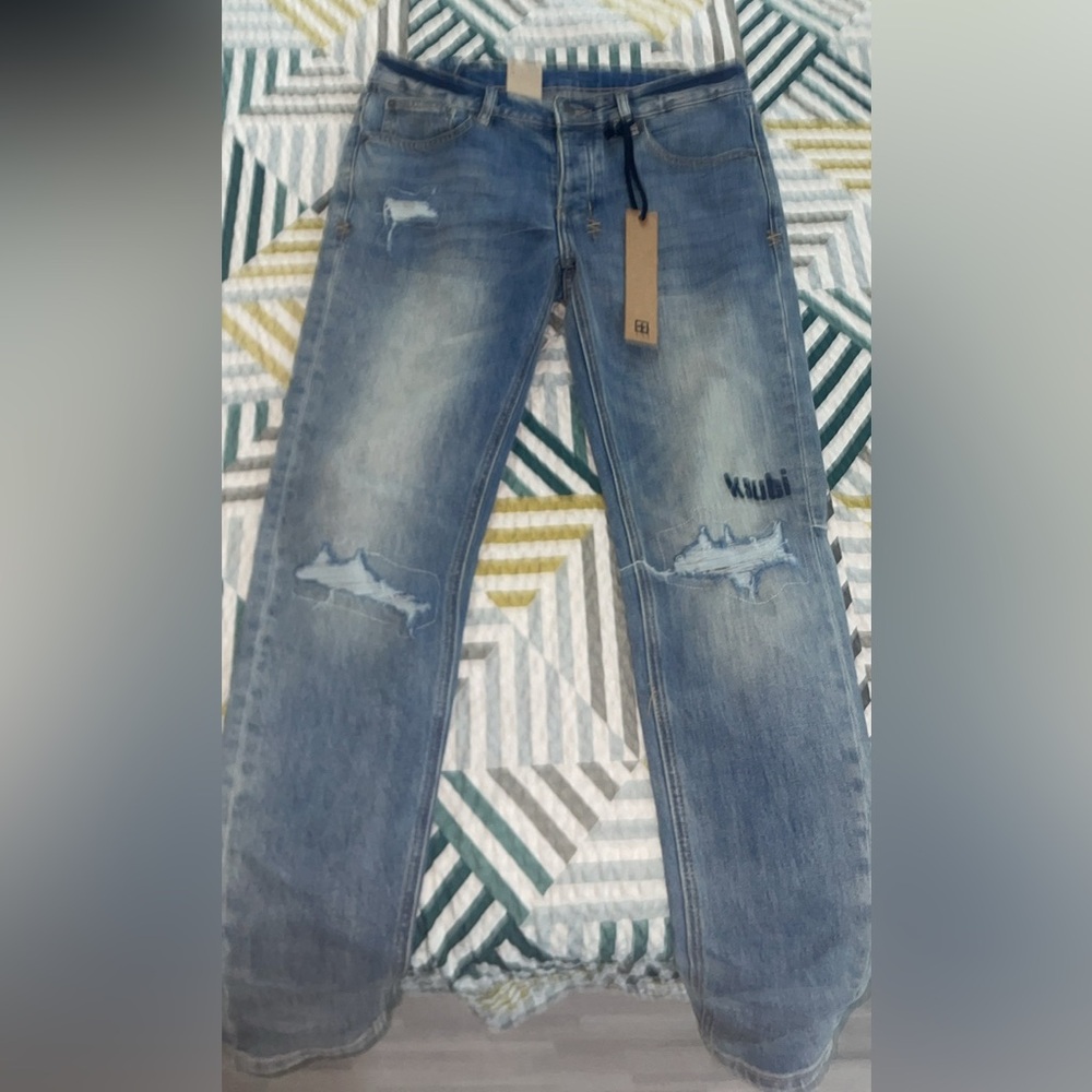 Ksubi Light Blue Relaxed Men's Jeans